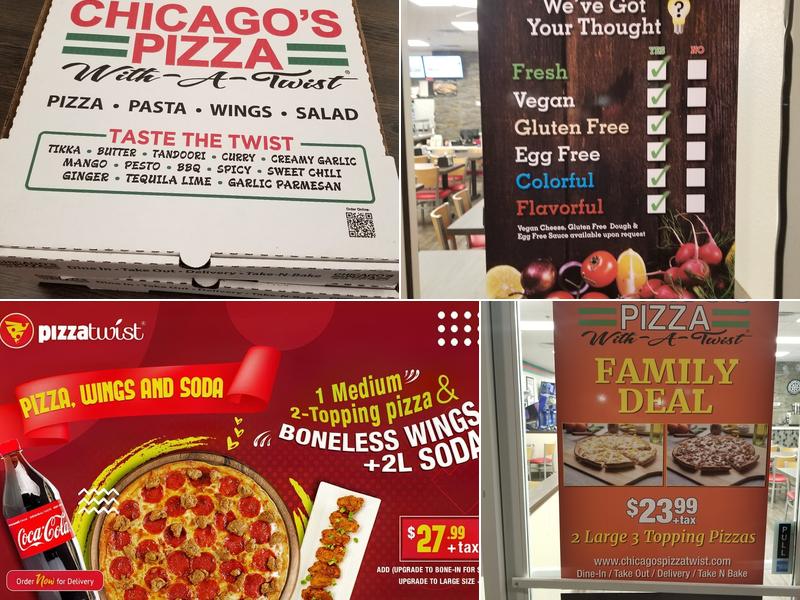 Chicago's Pizza With A Twist Menu