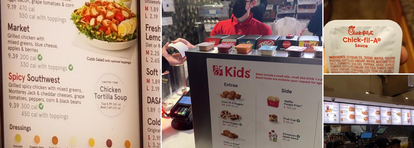 Chick-fil-A Menu