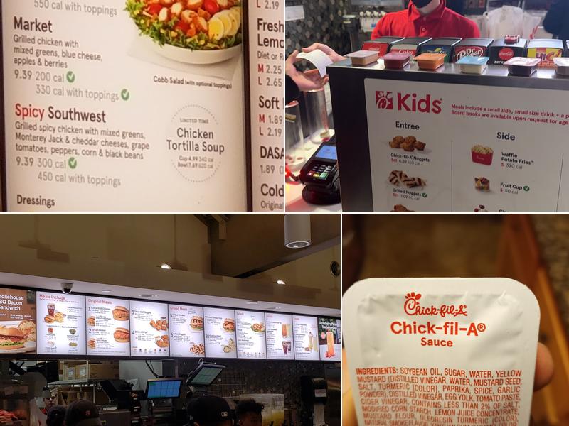 Chick-fil-A Menu