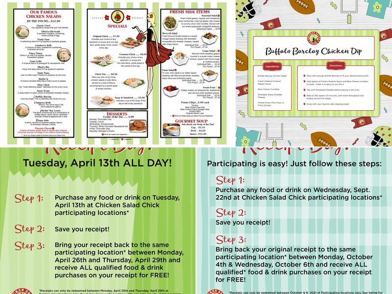 Chicken Salad Chick Menu