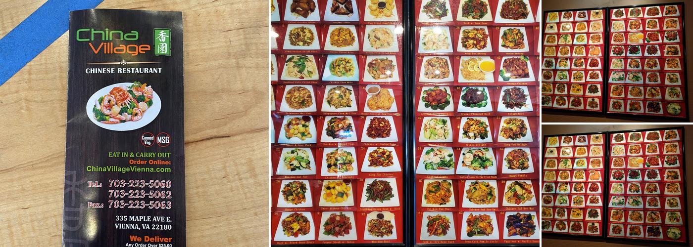 China Village Menu