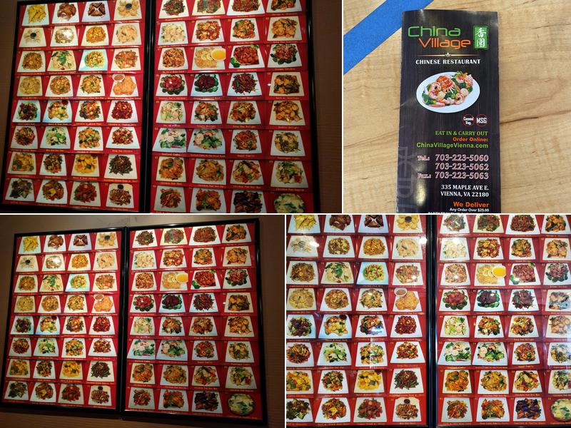 China Village Menu