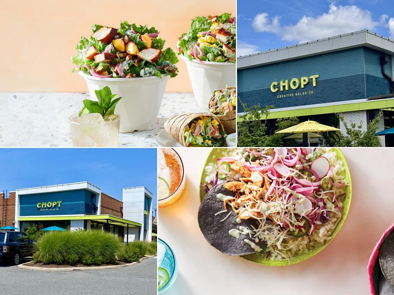 Chopt Creative Salad Co. 1114 Emmet St N, Charlottesville