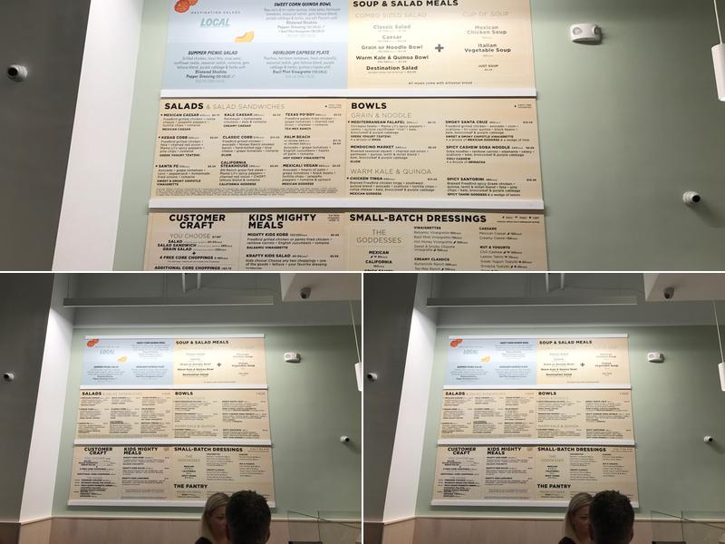 Chopt Creative Salad Co. Menu