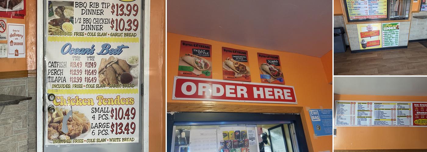 Clowns Pancake House Menu