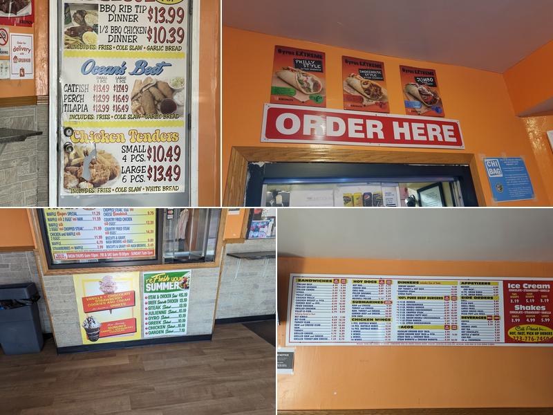 Clowns Pancake House Menu