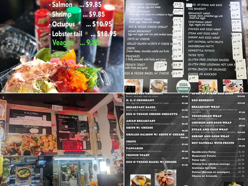 Coco D’s BBQ Menu