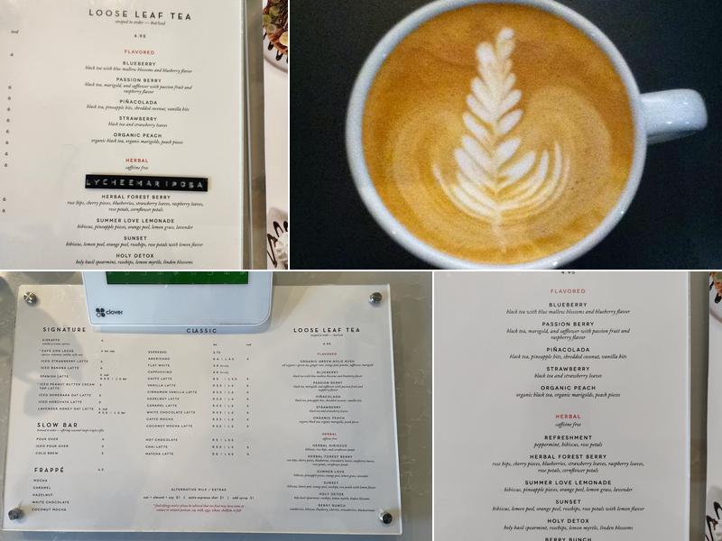 Coffee Code Menu