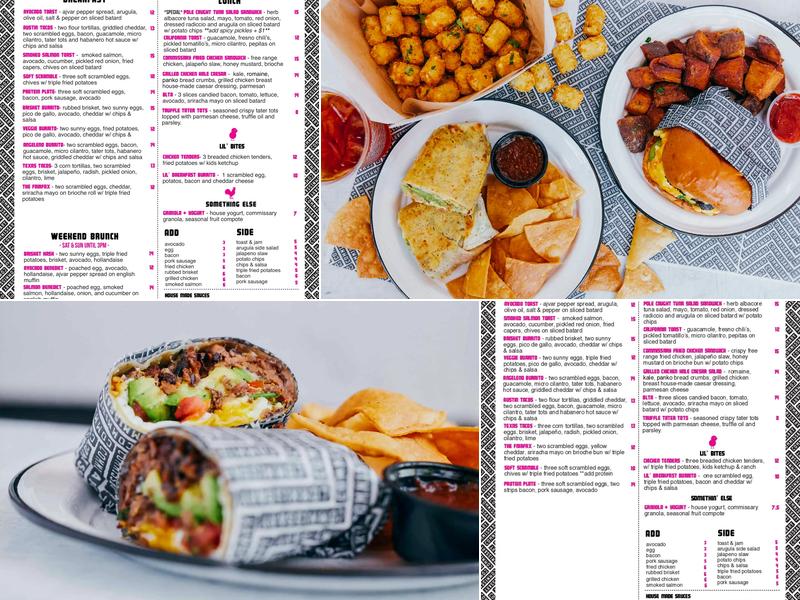 Coffee Commissary Menu