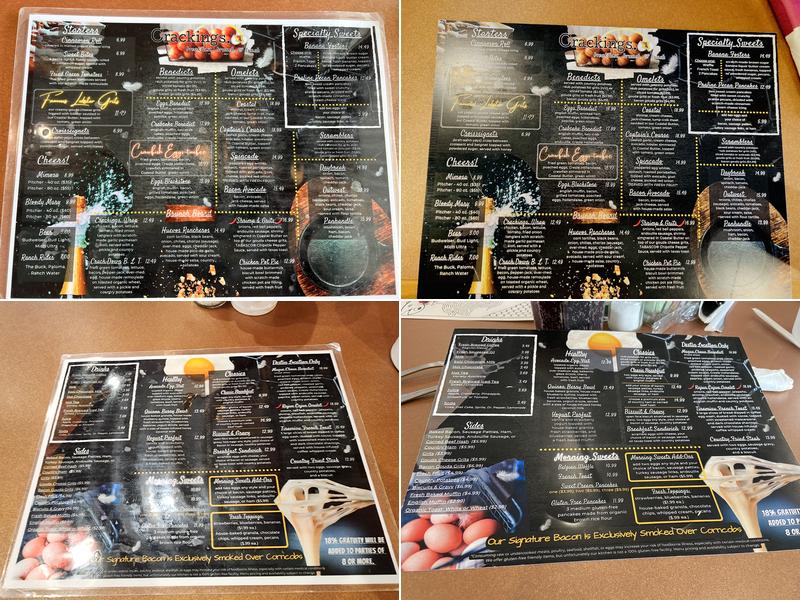 Crackings. - Destin Menu