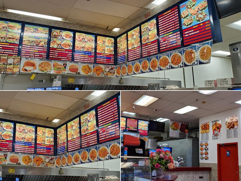 Boston Fried Chicken Menu