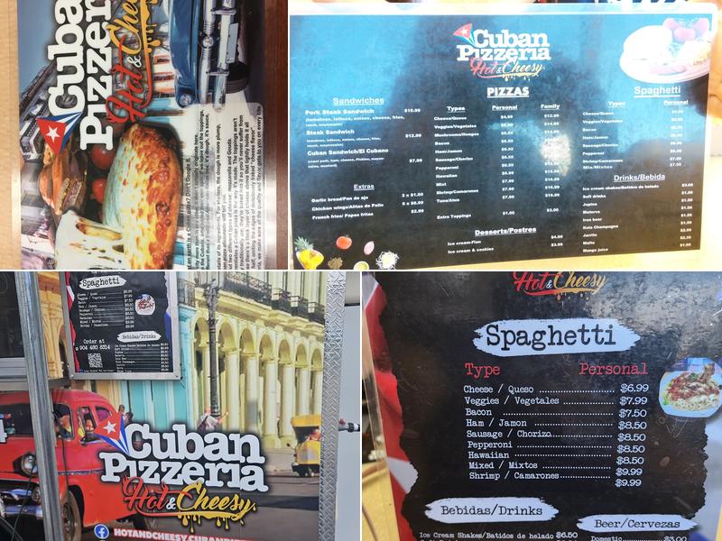 CUBAN PIZZERIA Menu