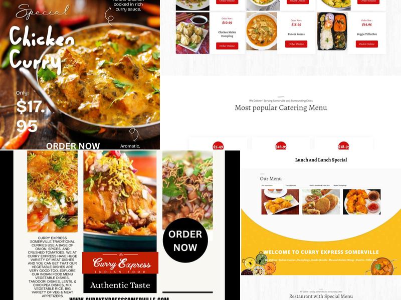 Curry Express Menu
