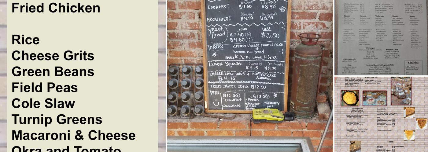 Dawson's Kitchen Menu