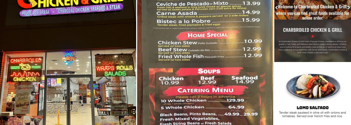 DC Charbroiled Chicken & Grill Menu