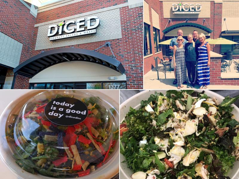 DICED Salads, Wraps & Bowls - Cary
