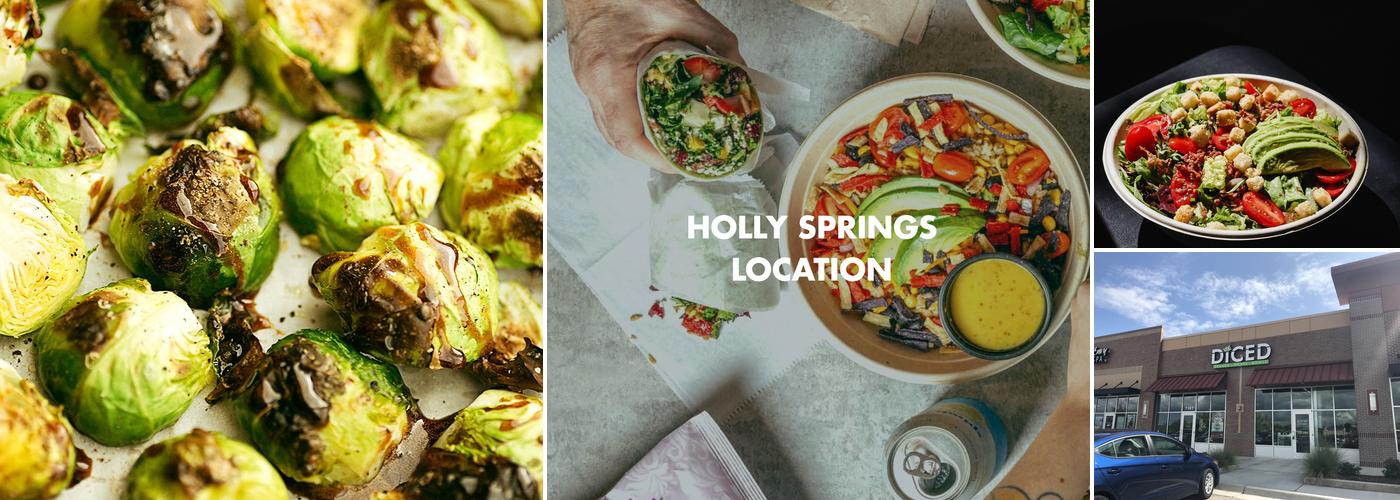 DICED Salads, Wraps & Bowls - West Cary