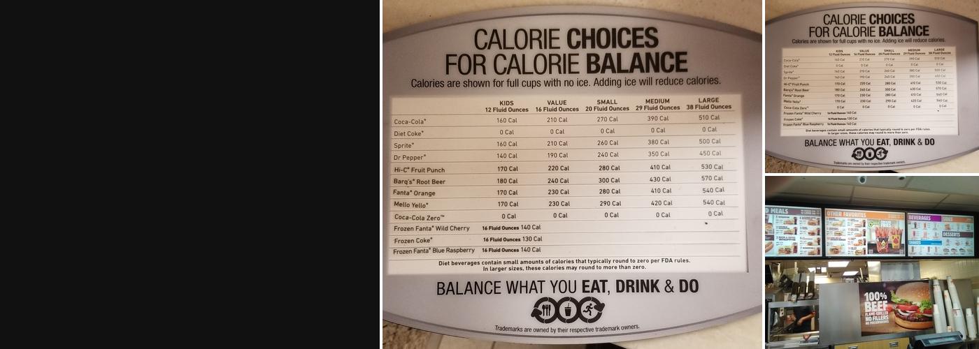Burger King Menu