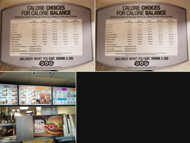 Burger King Menu