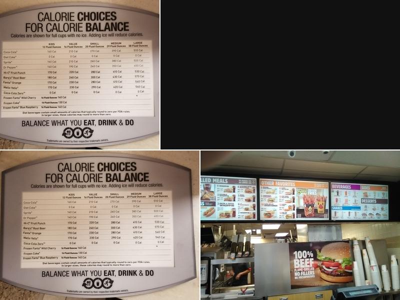 Burger King Menu