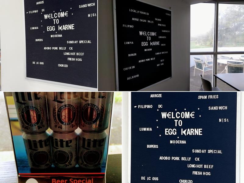 Egg Karne Menu