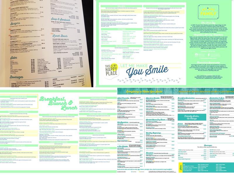 Eggs Up Grill Menu