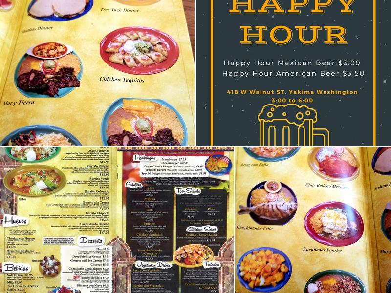 El Mirador Express Menu