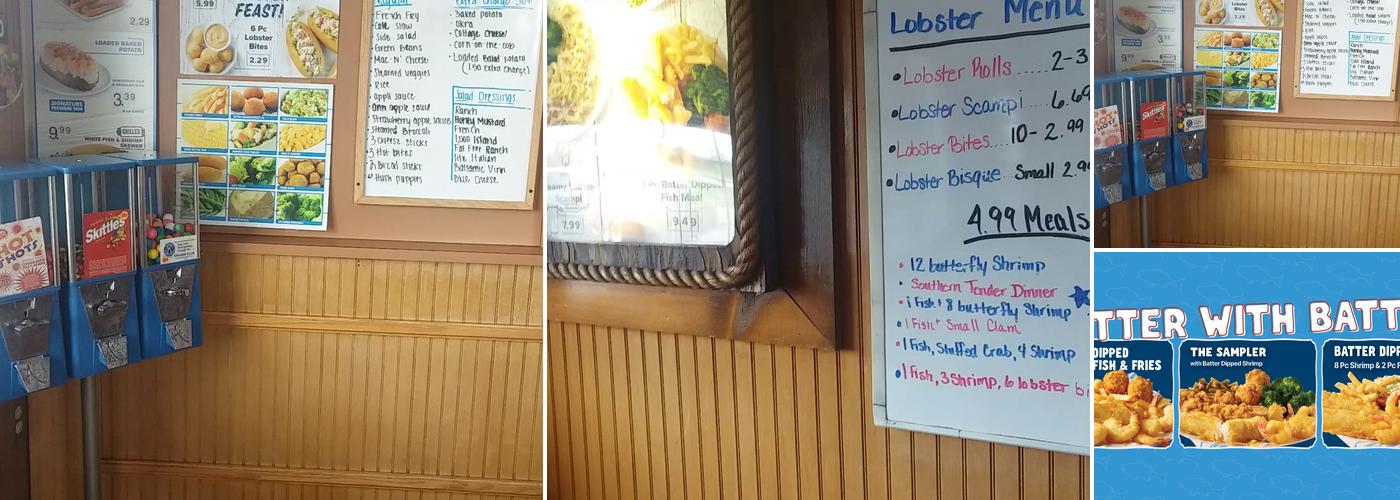 Captain D's Menu