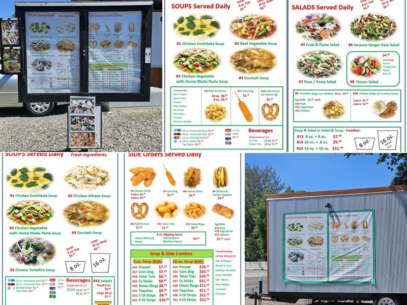 Entree Soup Menu