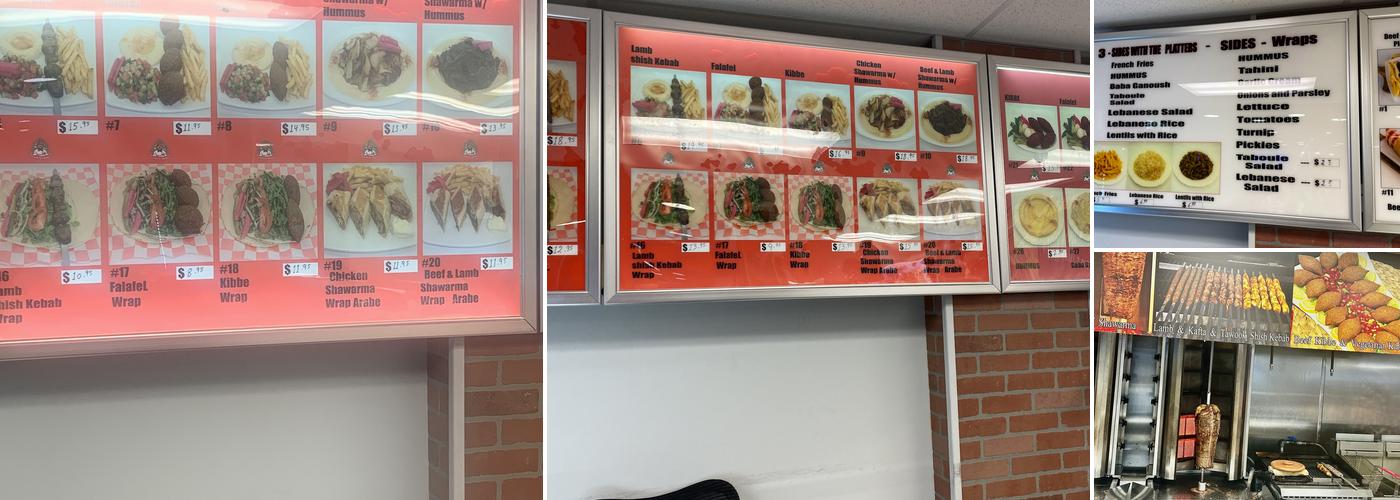 Shawarma Al Basha Menu