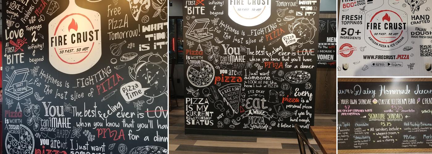 Fire Crust Menu