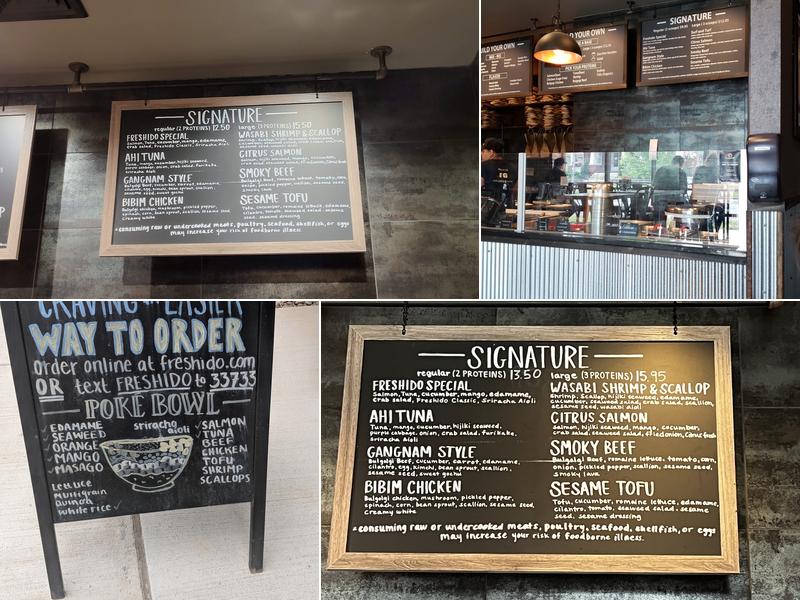 Freshido Menu