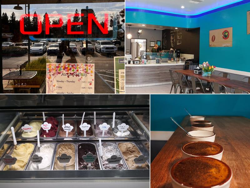 Contra Costa Coffee featuring Ginger's Gelato