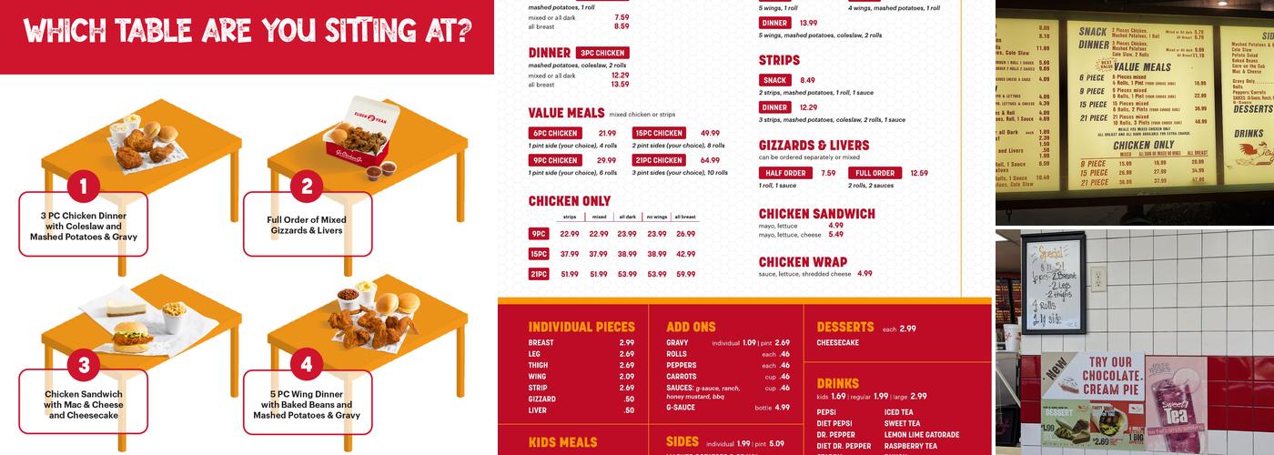 Go Chicken Go Menu