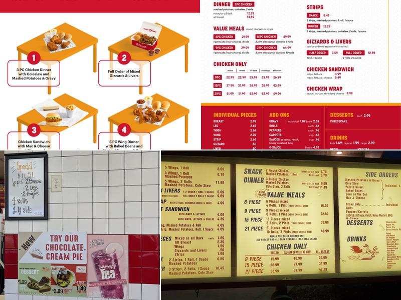 Go Chicken Go Menu