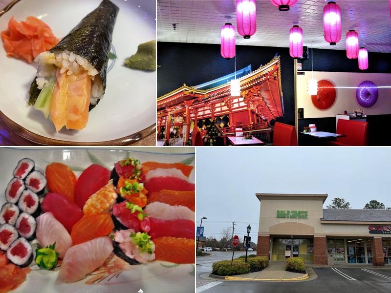 Gold Taste Sushi and Japanese Restaurant 4680 Monticello Ave Ste 18A, Williamsburg