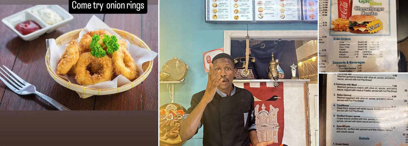 Gyro Bites Menu