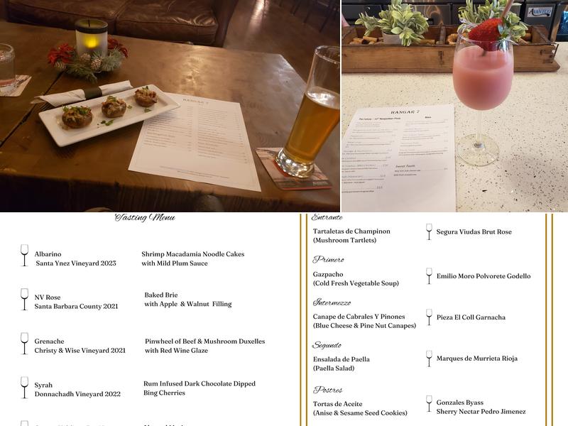 Off Base (at Hangar7) Menu
