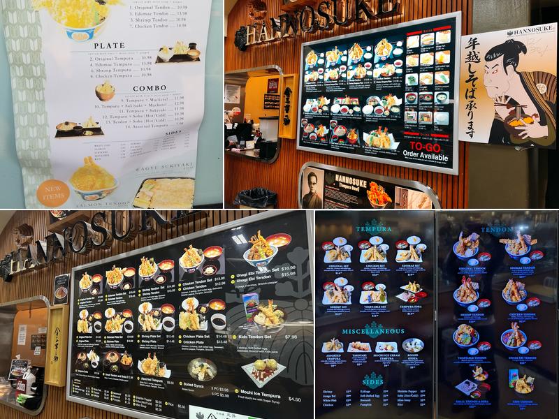 Hannosuke Menu