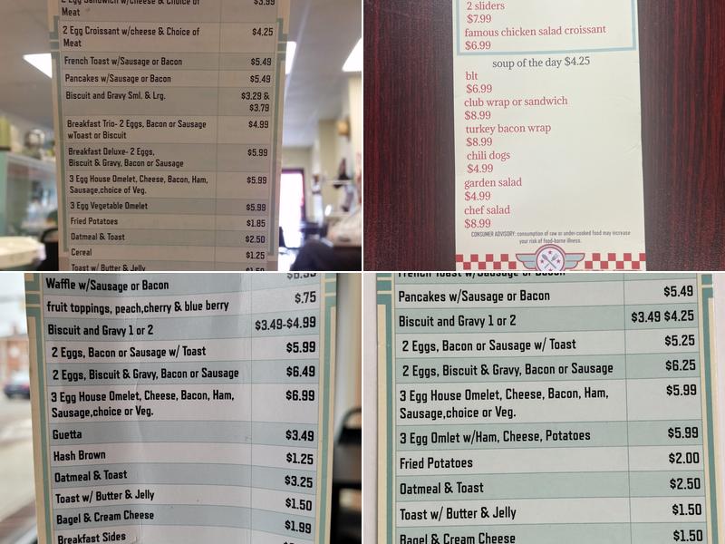 Heaven Sent Menu