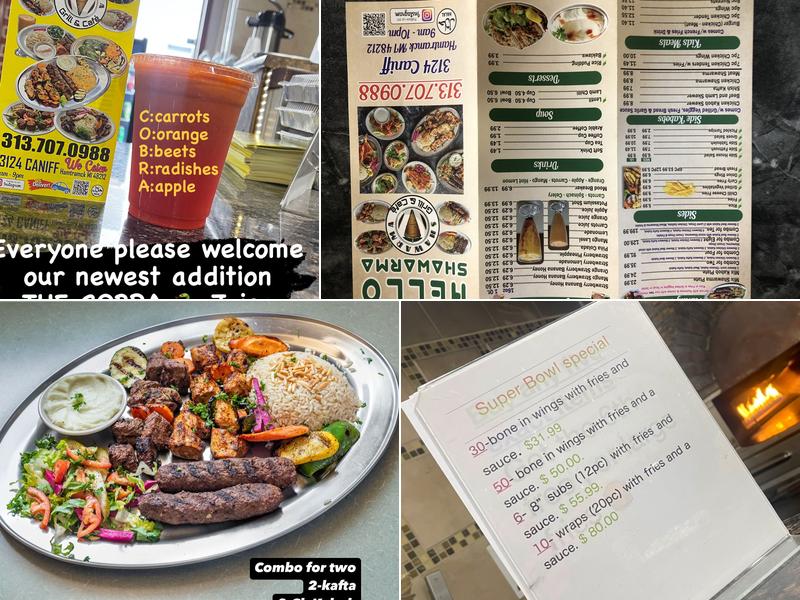 HELLO SHAWARMA RESTAURANT Menu