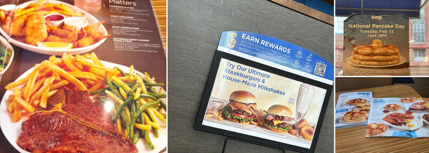 IHOP Menu