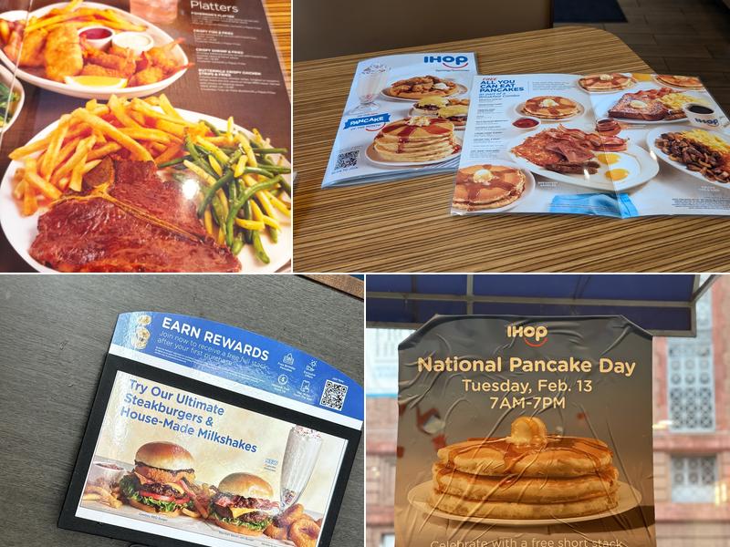 IHOP Menu