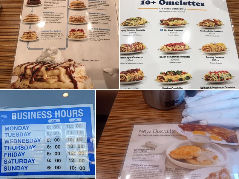 IHOP Menu