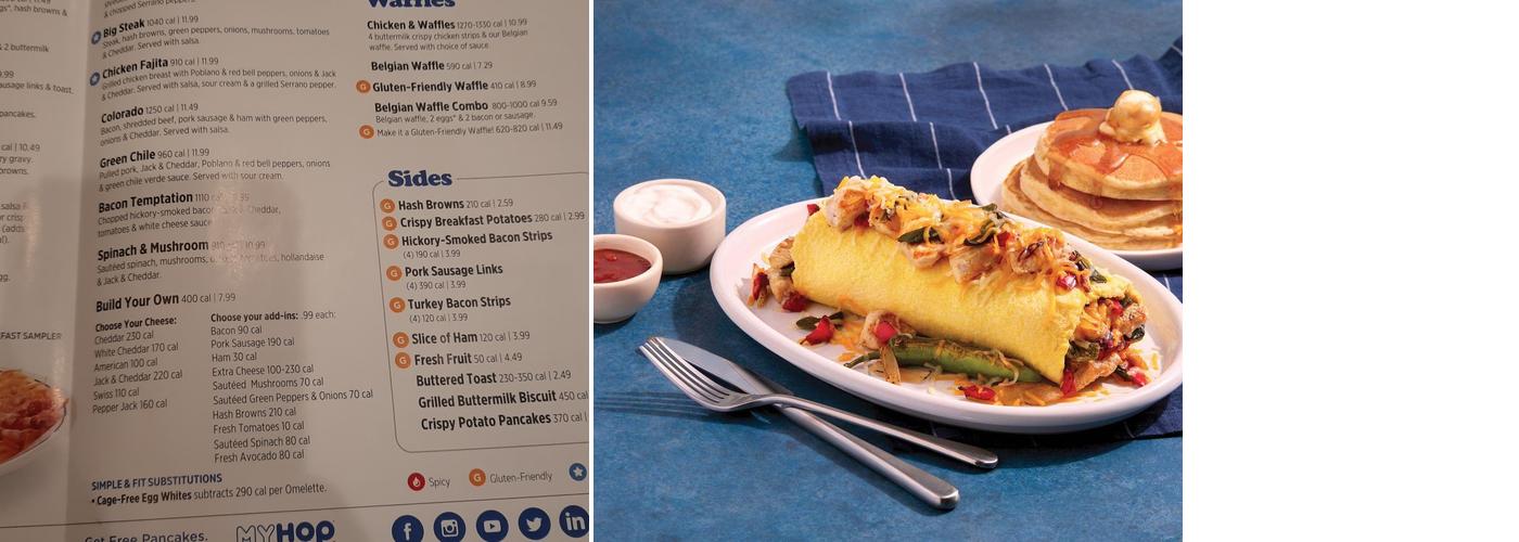 IHOP Menu