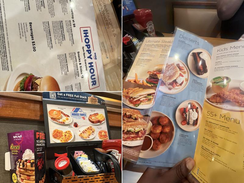 IHOP Menu