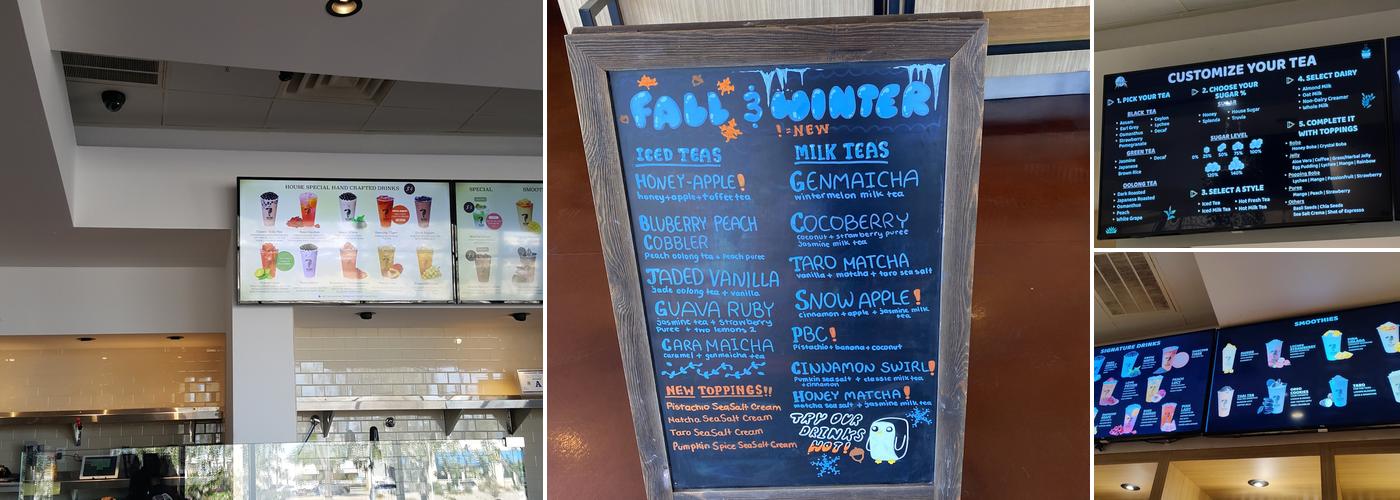 Infused Tea Lounge Menu