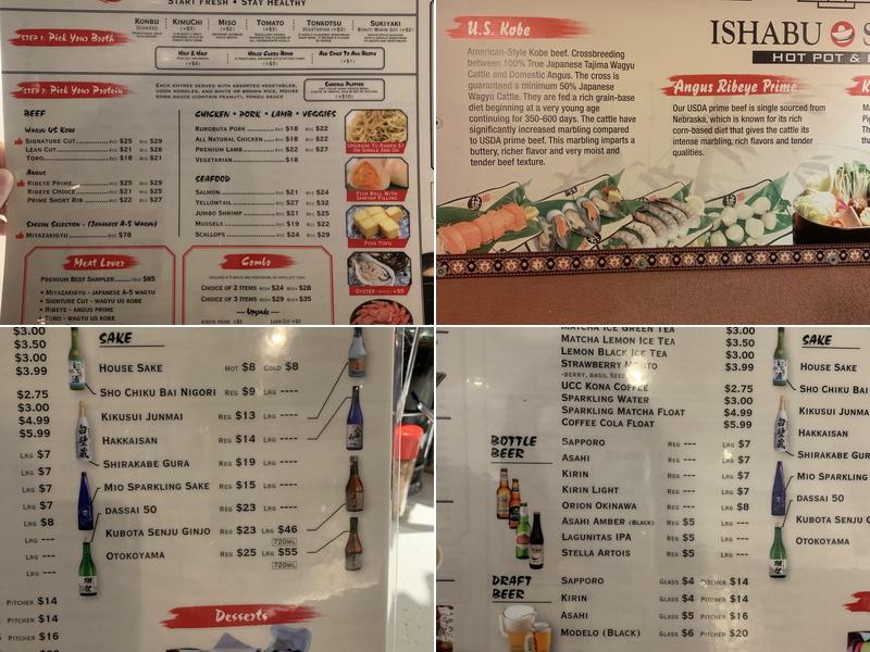 IShabu Shabu Menu