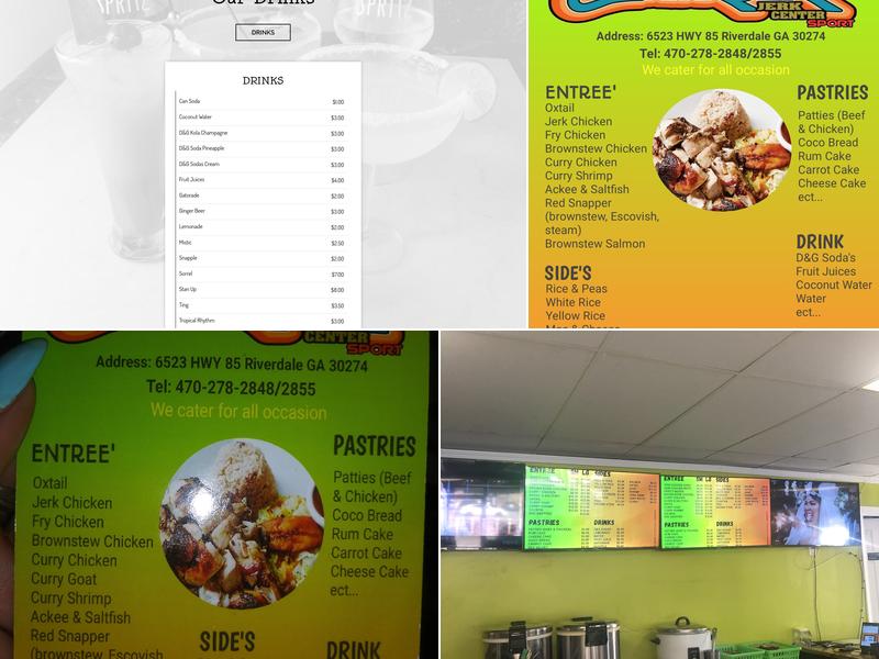 Jamrock Flavor & Spice Menu