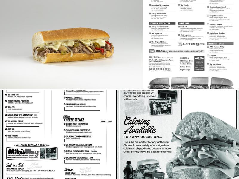 Jersey Mike's Subs Menu